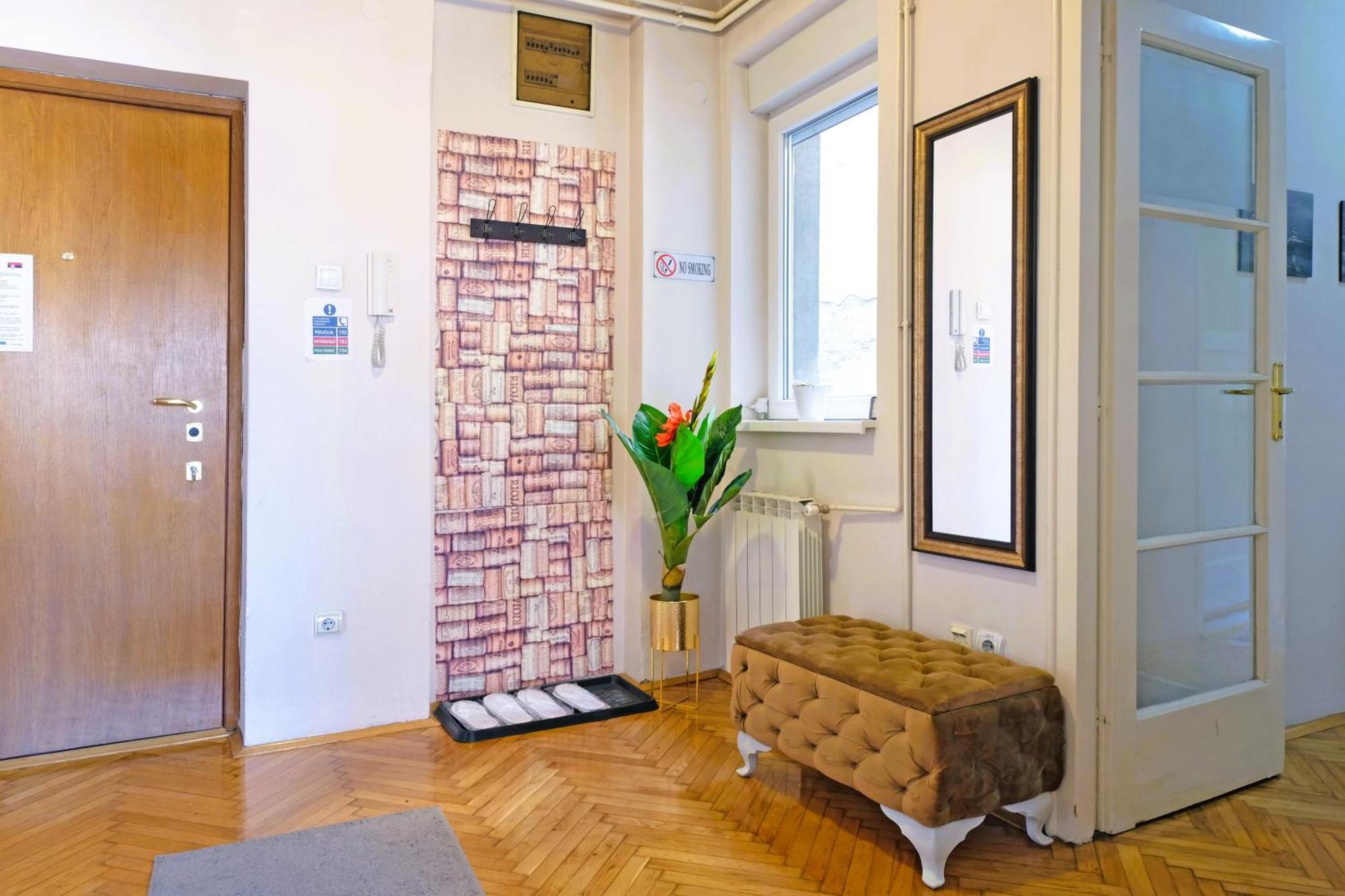 Windows City Apartment Belgrado Exterior foto
